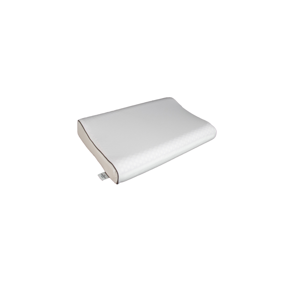 Memory Foam Pillow with Contour Design and Removable Washable Cover
