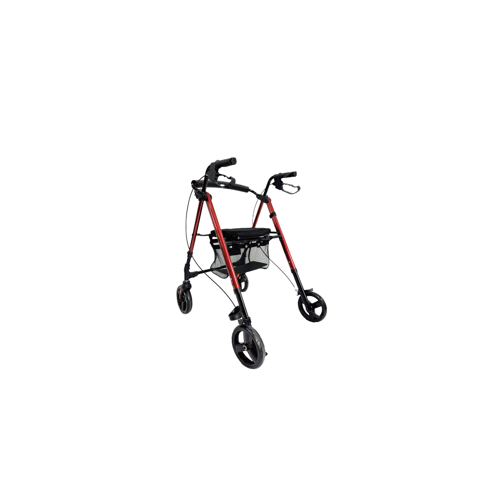 Pinnacle TriStride Foldable Rollator Walker