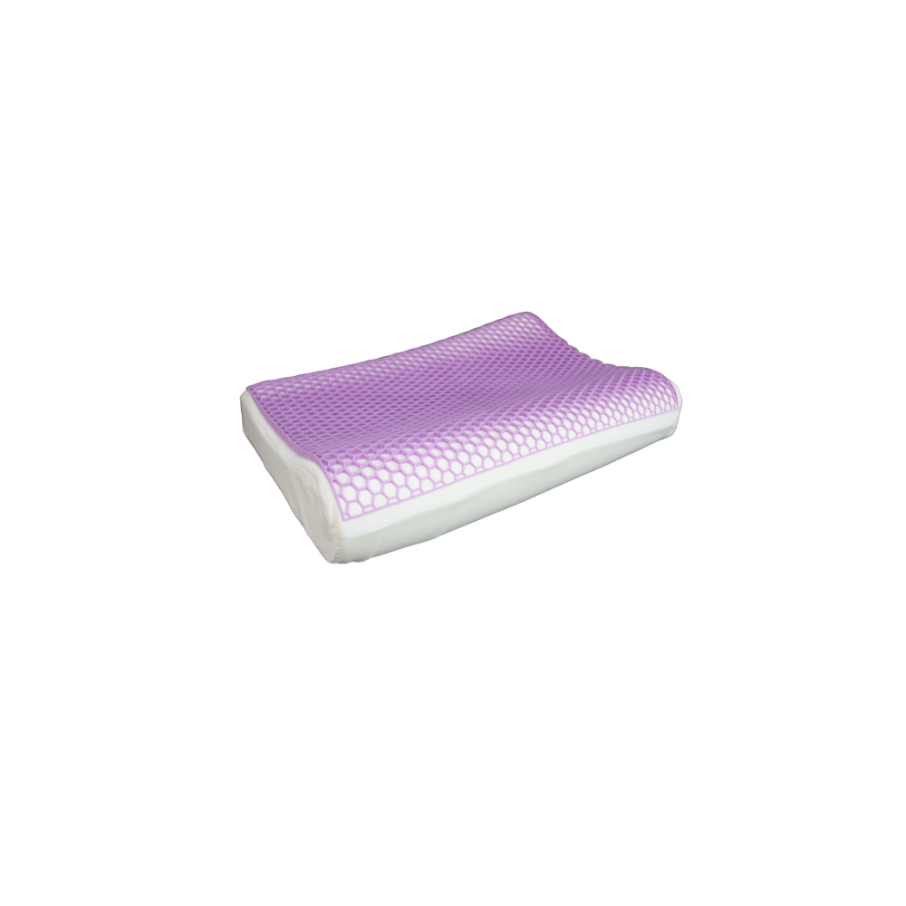 Memory Foam Pillow with Contour Design and Removable Washable Cover