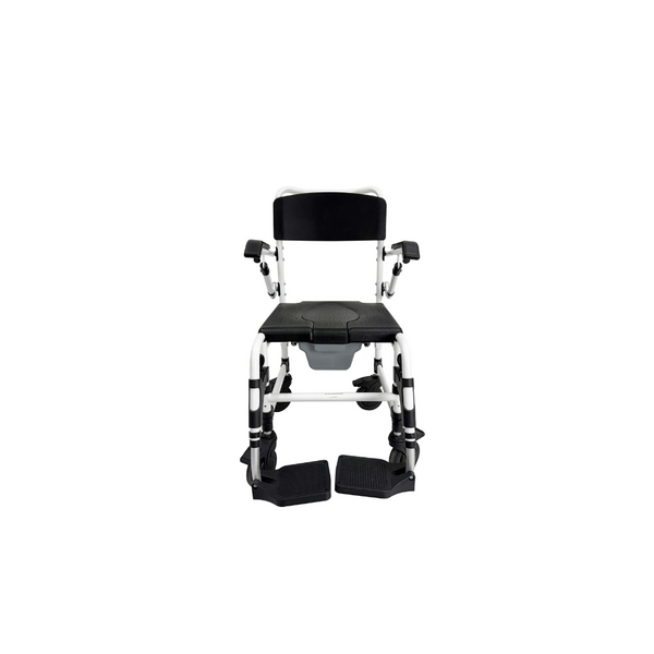 Pinnacle Deluxe Shower Commode Attendant-Propelled Wheelchair