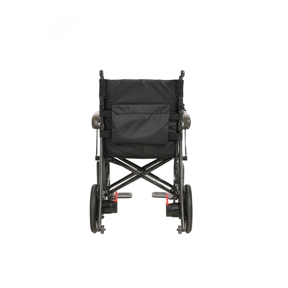 Carbon Fiber Electric Wheelchair with Removable Battery and Foldable Backrest