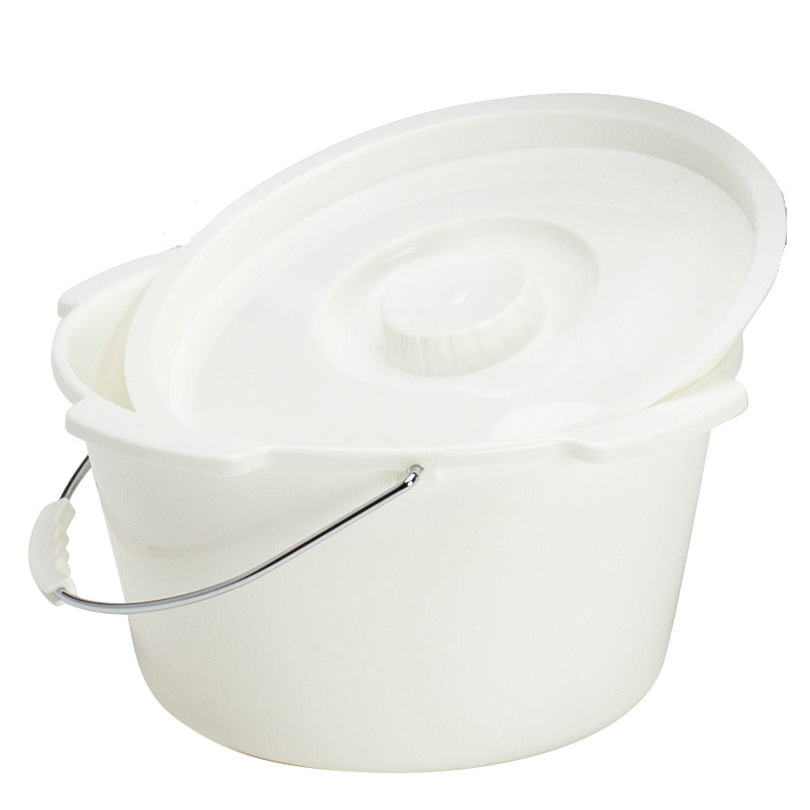 Max Mobility Delta T14 Folding Commode Pan, Lid & Splashguard
