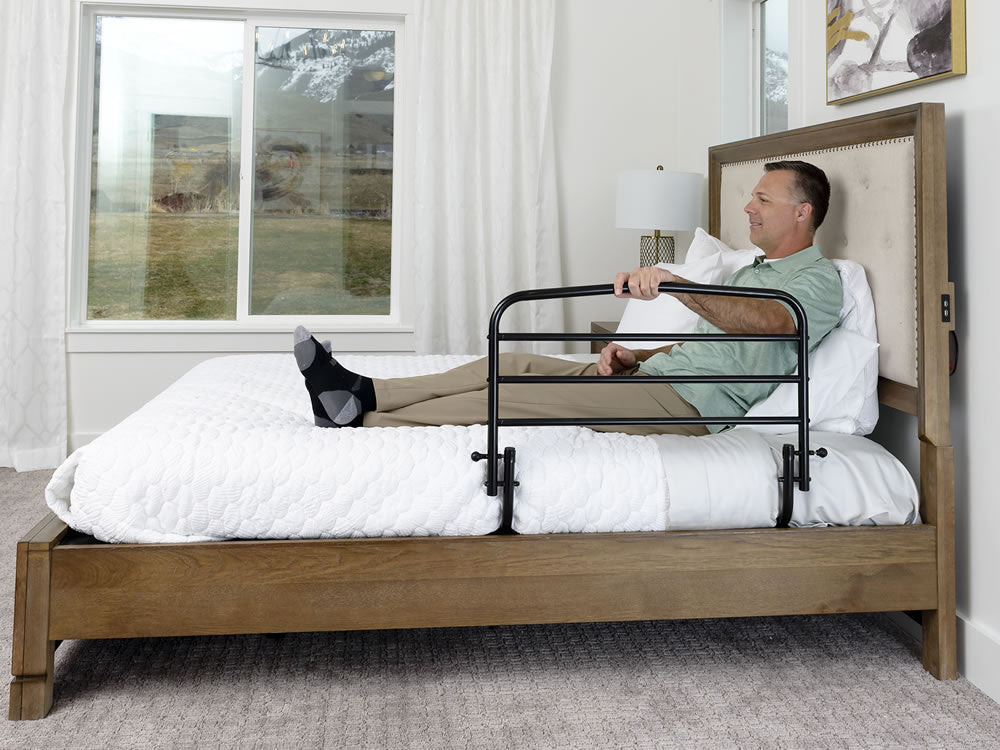 Stander 30" Safety Bed Rail & Pouch