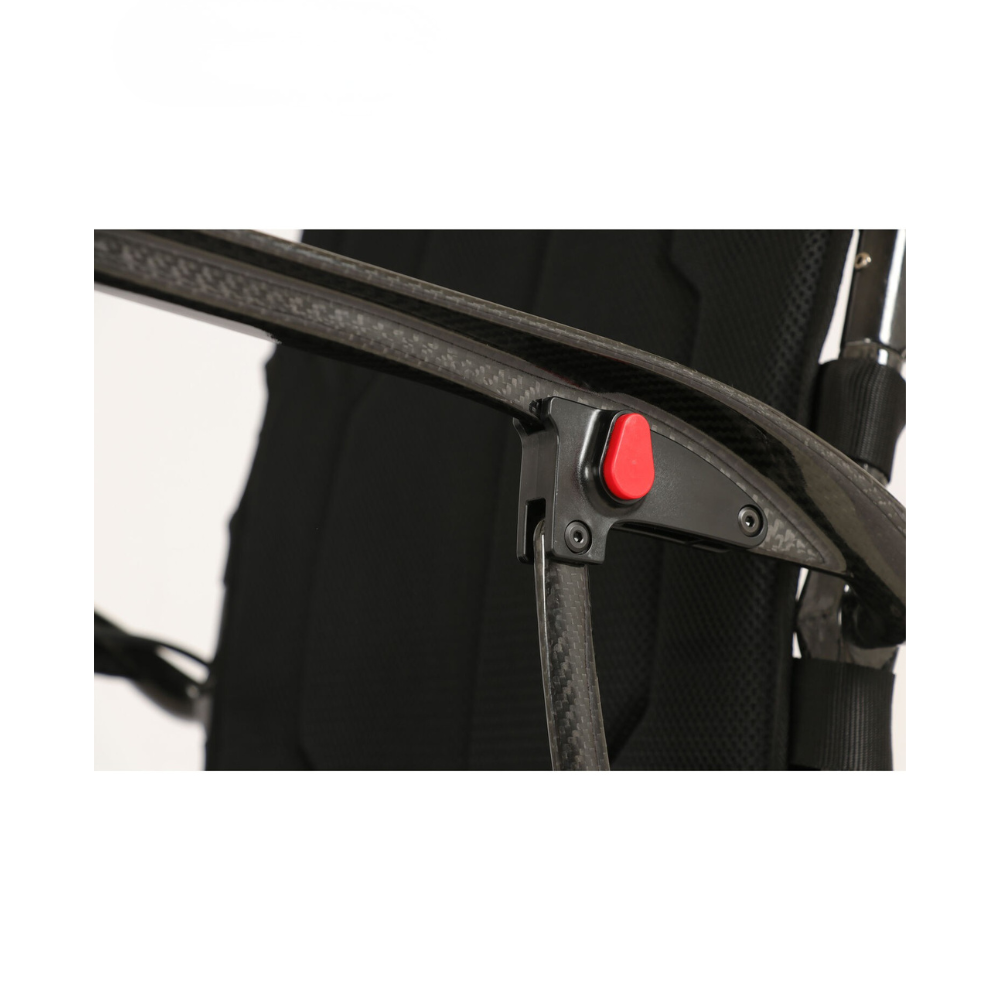 Carbon Fiber Electric Wheelchair with Removable Battery and Foldable Backrest