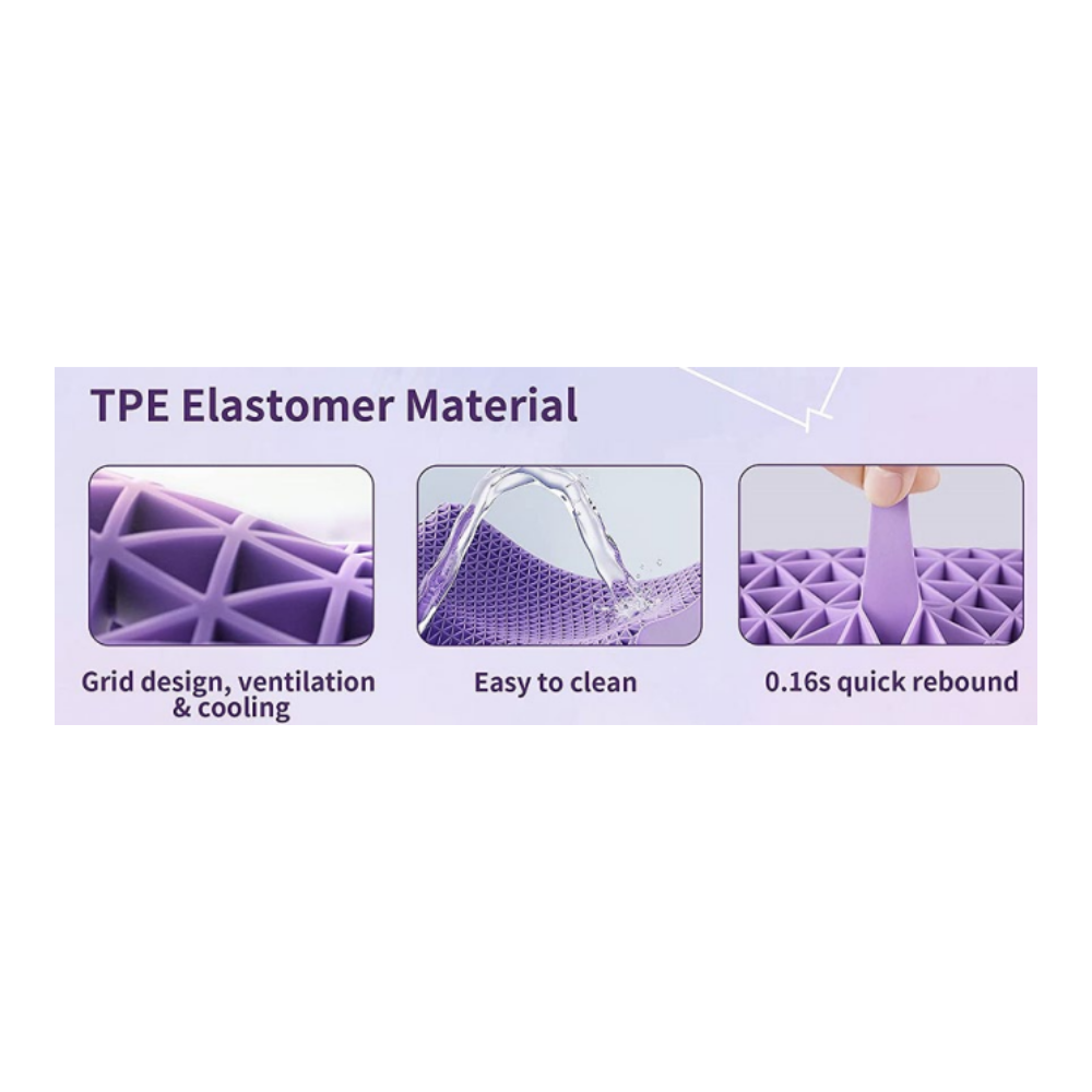 TPE Memory Foam Pillow with Removable Washable Cover
