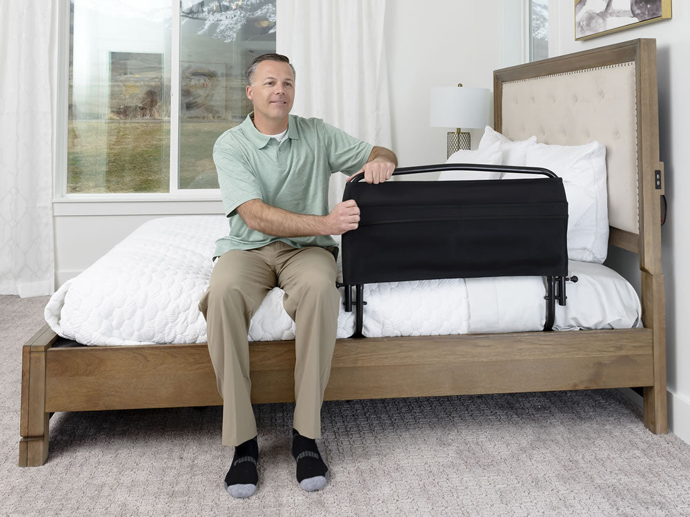 Stander 30" Safety Bed Rail & Pouch
