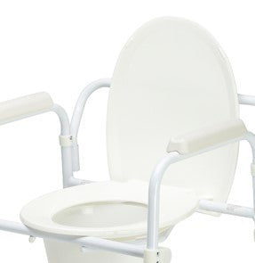 Max Mobility Delta T14 Folding Commode Seat & Lid
