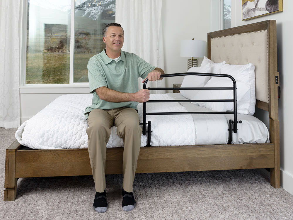 Stander 30" Safety Bed Rail & Pouch