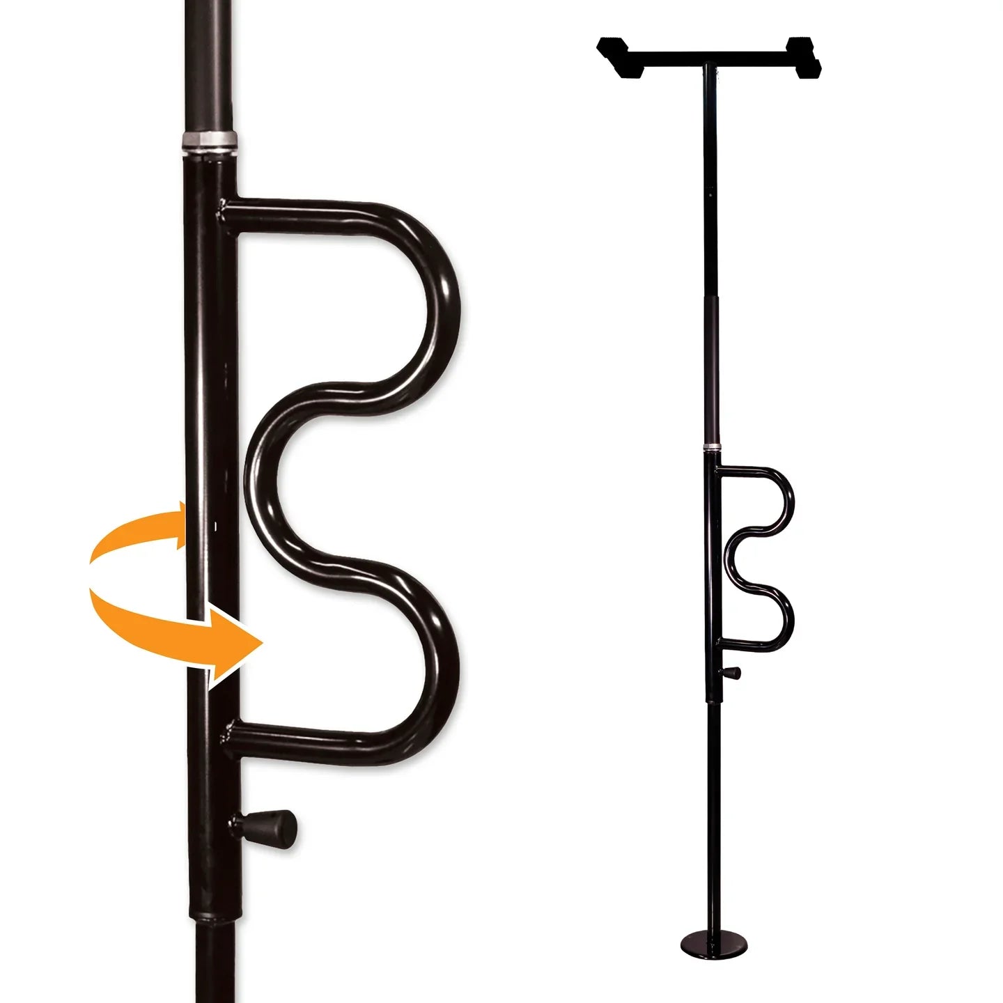 Wonder Pole Plus (Security Pole Curved Grab Bar)