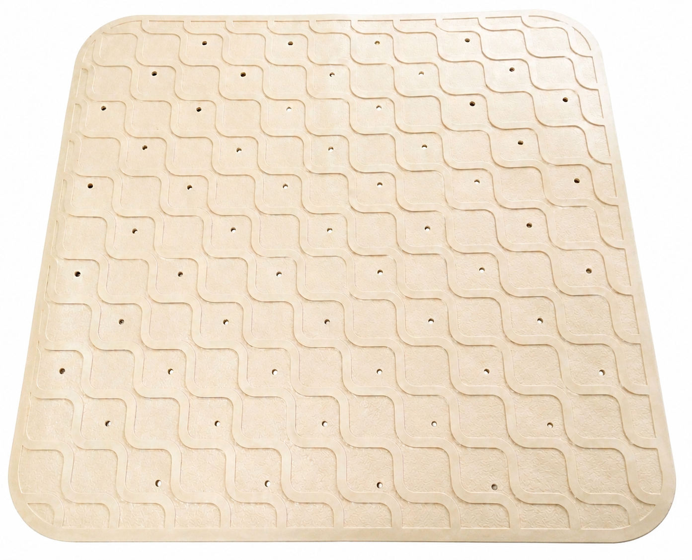 Max Mobility Delta RM2 Square Bath/Shower Mat (Cream)